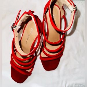 Bradshaw Ruby Red Heels